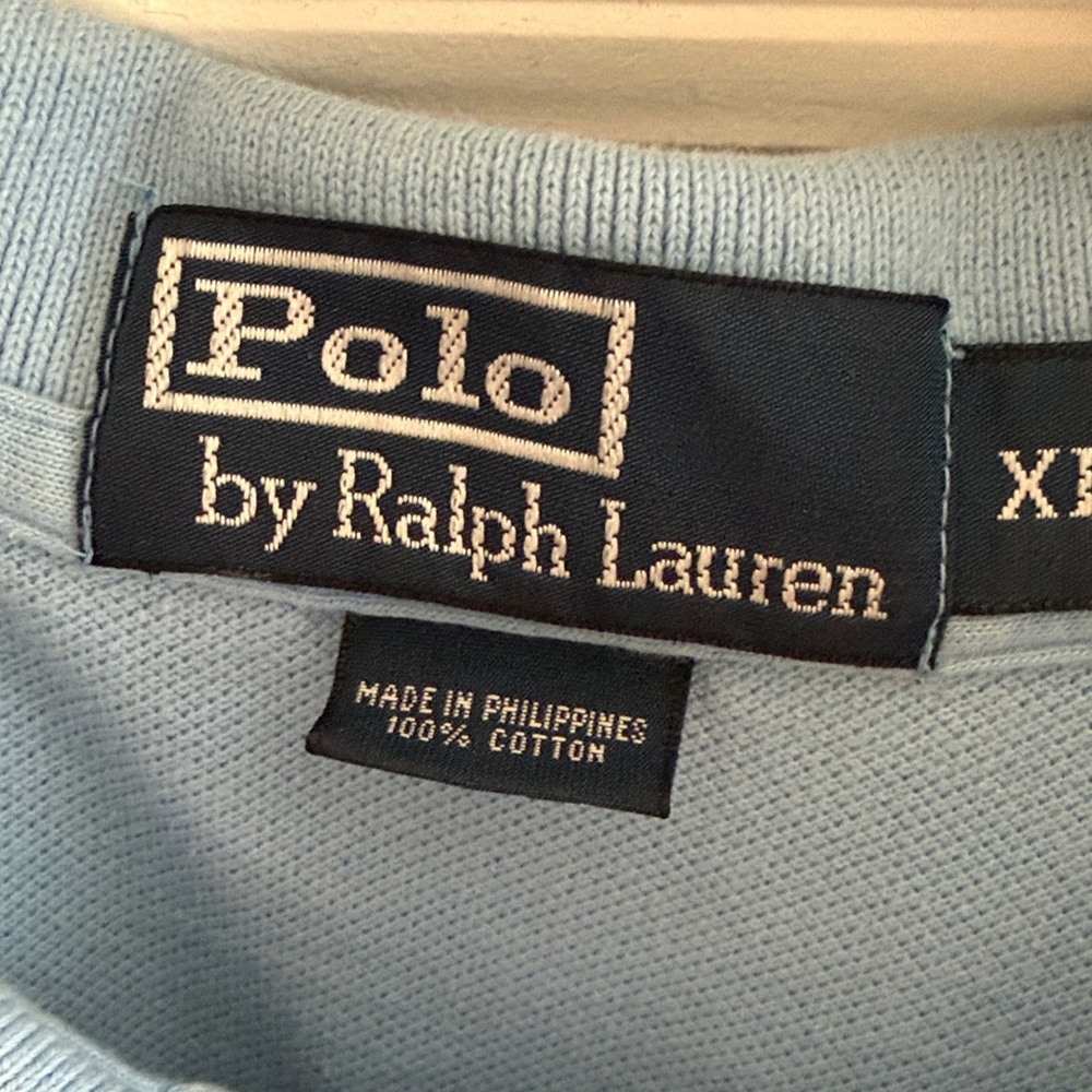 Polo By Ralph Lauren Men's Sky Blue Polo Shirt - image 3